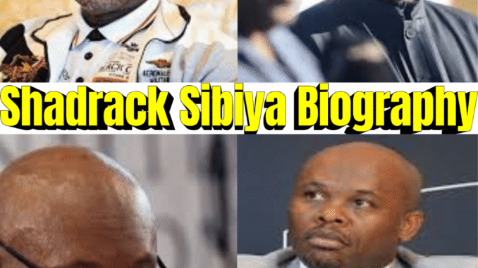 Shadrack Sibiya Biography – Career, Education, SAPS Leadership & Achievements
